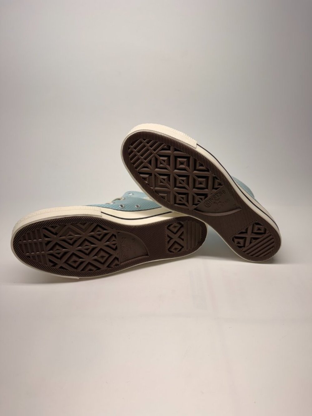 Converse Women's Chuck Taylor All Star Lift Checkered Infinity pool Blue Sz 9 - Picture 8 of 8